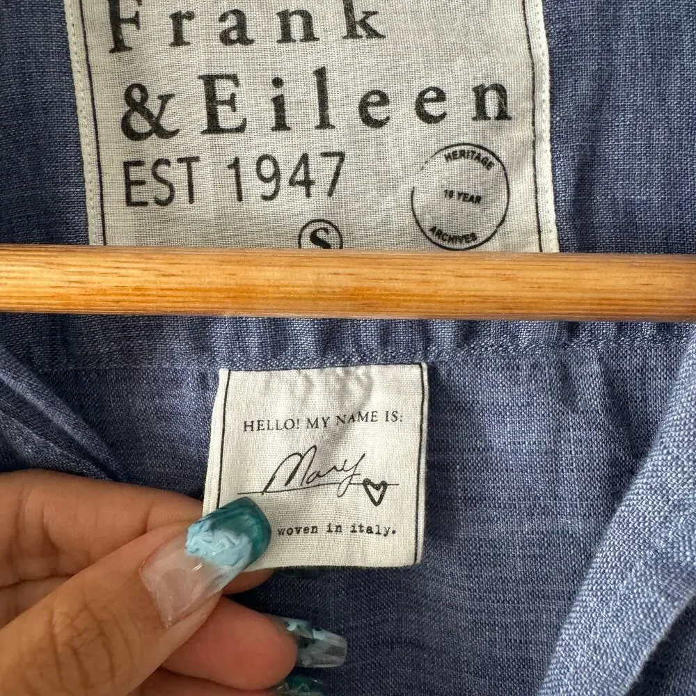 Frank & Eileen Blue Midi Dress - Picture 4 of 8